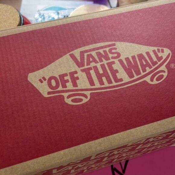 Vans Old Skool Bandana Flame Beige Orange size 8.5 - Picture 7 of 12